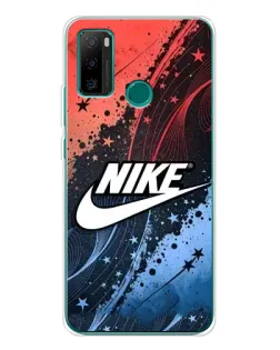 Чехол для Ulefone Note 10P с картинкой «Градиентный принт Найк»