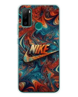 Чехол для Ulefone Note 10P с картинкой «Nike в абстракции»