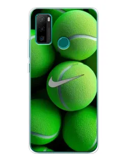 Чехол для Ulefone Note 10P с картинкой «Теннисные мячи Найк»