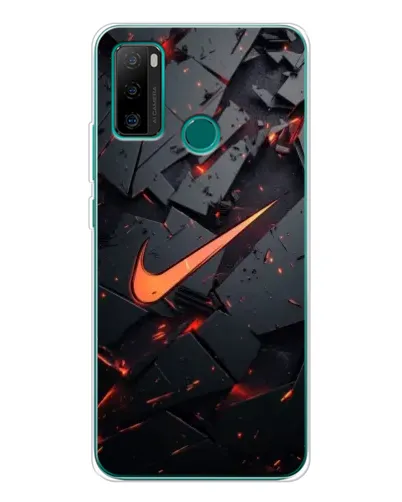 Чехол для Ulefone Note 10P с картинкой «Nike — эффект разломов» Чехол для Ulefone Note 10P с картинкой «Nike — эффект разломов»
