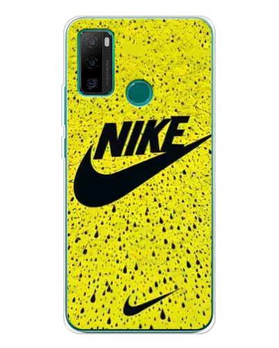 Чехол для Ulefone Note 10P с картинкой «Желтый текстурный Nike» Чехол для Ulefone Note 10P с картинкой «Желтый текстурный Nike»