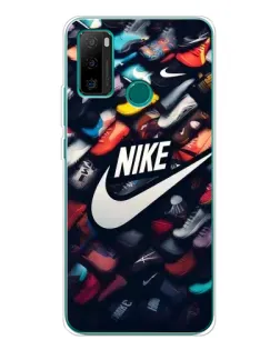 Чехол для Ulefone Note 10P с картинкой «Коллекция кроссовок Nike»