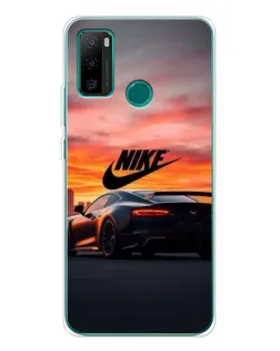 Чехол для Ulefone Note 10P с картинкой «Nike и суперкар»
