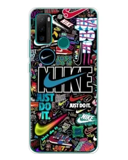 Чехол для Ulefone Note 10P с картинкой «Яркий коллаж Nike»