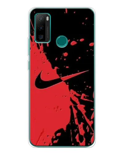 Чехол для Ulefone Note 10P с картинкой «Красные брызги Nike» Чехол для Ulefone Note 10P с картинкой «Красные брызги Nike»