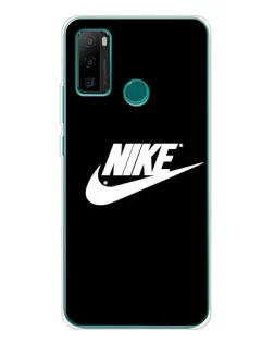 Чехол для Ulefone Note 10P с картинкой «Мазки краски Nike»