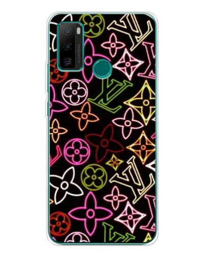 Чехол для Ulefone Note 10P с картинкой «Неоновый микс Nike» Чехол для Ulefone Note 10P с картинкой «Неоновый микс Nike»
