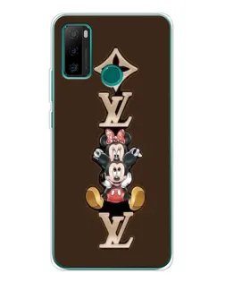 Чехол для Ulefone Note 10P с картинкой «LV и Микки Маус»