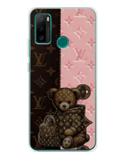 Чехол для Ulefone Note 10P с картинкой «Мишка в стиле LV»