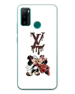 Чехол для Ulefone Note 10P с картинкой «LV и Микки Маус»