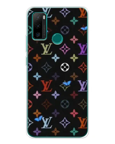 Чехол для Ulefone Note 10P с картинкой «Цветная монограмма LV» Чехол для Ulefone Note 10P с картинкой «Цветная монограмма LV»