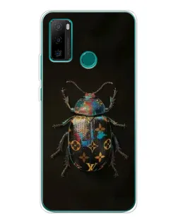 Чехол для Ulefone Note 10P с картинкой «LV — мраморный принт»