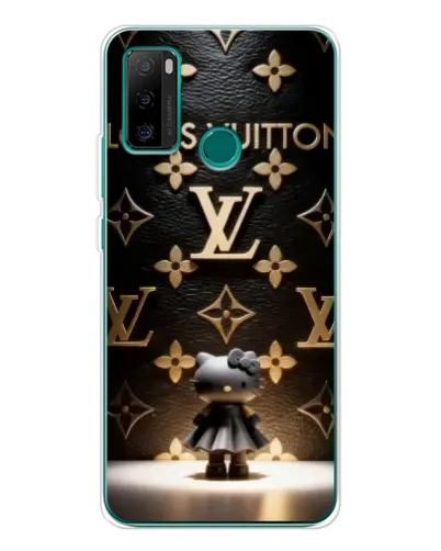 Чехол для Ulefone Note 10P с картинкой «Монограмма с фигурой» Чехол для Ulefone Note 10P с картинкой «Монограмма с фигурой»