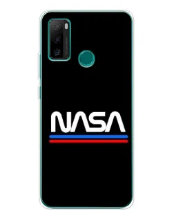 Чехол для Ulefone Note 10P с картинкой «NASA — классика Red Blue» Чехол для Ulefone Note 10P с картинкой «NASA — классика Red Blue»