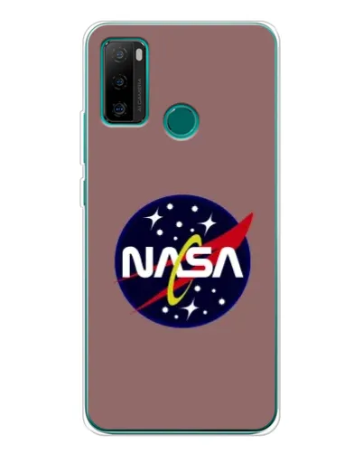 Чехол для Ulefone Note 10P с картинкой «NASA — ретро космос»