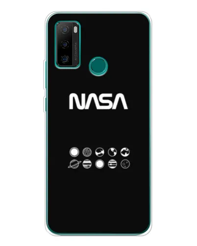 Чехол для Ulefone Note 10P с картинкой «NASA — технический принт»