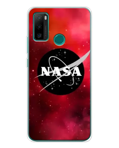 Чехол для Ulefone Note 10P с картинкой «NASA — красная туманность»