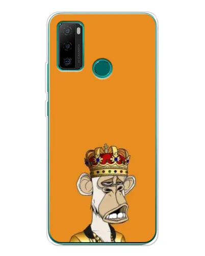 Чехол для Ulefone Note 10P с картинкой «Золотая обезьяна Bored Ape»
