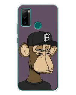 Чехол для Ulefone Note 10P с картинкой «Bored Ape в кепке»