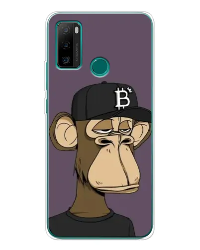 Чехол для Ulefone Note 10P с картинкой «Bored Ape в кепке»