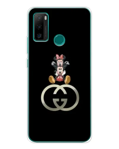 Чохол для Ulefone Note 10P з картинкою «Мінні Маус на лого»