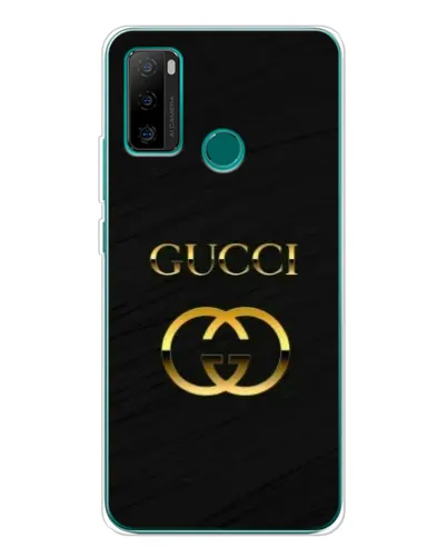 Чохол для Ulefone Note 10P з картинкою «Золотий логотип Gucci»