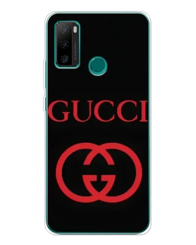 Чохол для Ulefone Note 10P з картинкою «Gucci — червоний логотип»