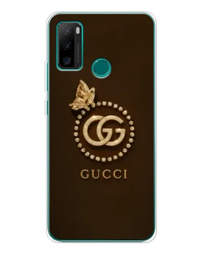 Чохол для Ulefone Note 10P з картинкою «Gucci — золотий метелик»