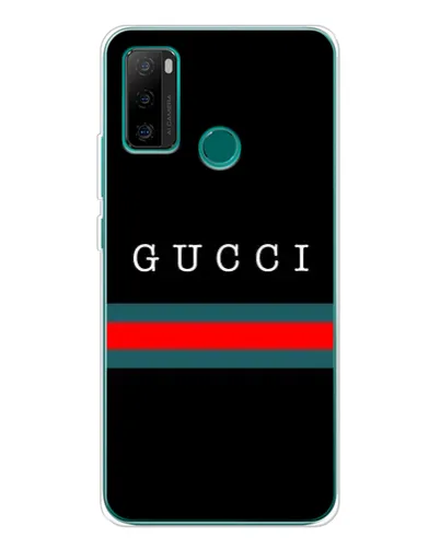 Чохол для Ulefone Note 10P з картинкою «Gucci — червоний пояс»