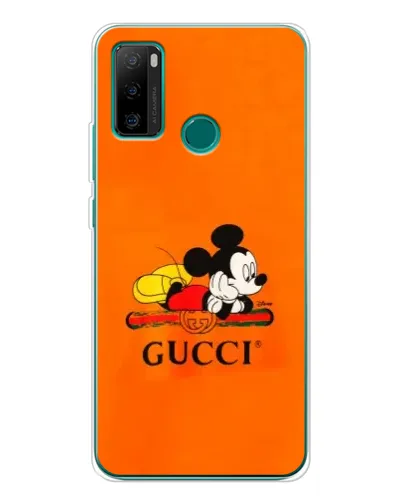 Чехол для Ulefone Note 10P с картинкой «Микки Маус Gucci — оранж» Чехол для Ulefone Note 10P с картинкой «Микки Маус Gucci — оранж»