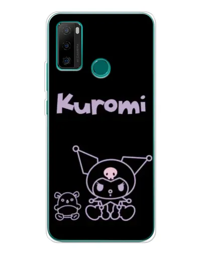 Чехол для Ulefone Note 10P с картинкой «Kuromi — черный минимализм» Чехол для Ulefone Note 10P с картинкой «Kuromi — черный минимализм»