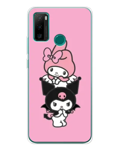 Чехол для Ulefone Note 10P с картинкой «My Melody и Kuromi» Чехол для Ulefone Note 10P с картинкой «My Melody и Kuromi»