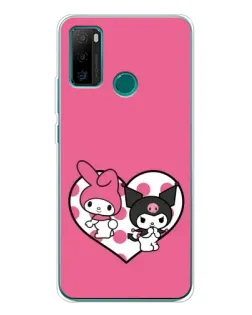 Чохол для Ulefone Note 10P з картинкою «Kuromi та My Melody» Чохол для Ulefone Note 10P з картинкою «Kuromi та My Melody»