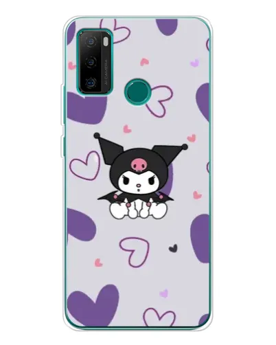 Чехол для Ulefone Note 10P с картинкой «Kuromi и лавандовые сердца» Чехол для Ulefone Note 10P с картинкой «Kuromi и лавандовые сердца»