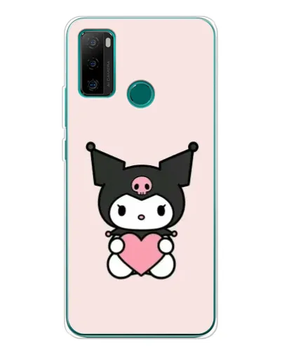 Чехол для Ulefone Note 10P с картинкой «Kuromi и сердце» Чехол для Ulefone Note 10P с картинкой «Kuromi и сердце»