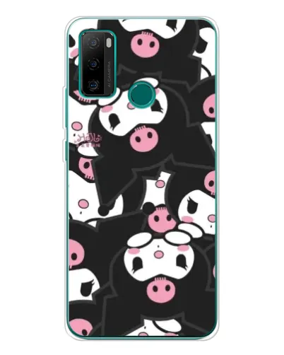 Чехол для Ulefone Note 10P с картинкой «Паттерн голов Куроми» Чехол для Ulefone Note 10P с картинкой «Паттерн голов Куроми»