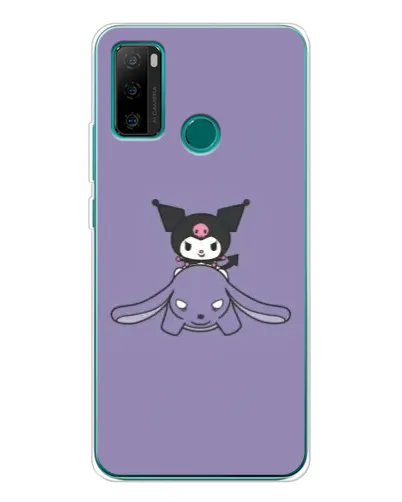 Чехол для Ulefone Note 10P с картинкой «Kuromi на лиловом фоне» Чехол для Ulefone Note 10P с картинкой «Kuromi на лиловом фоне»