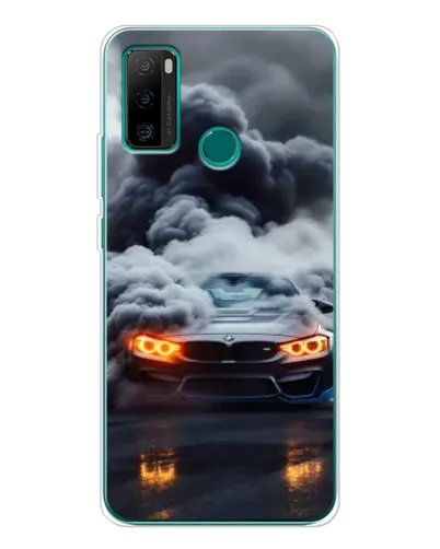 Чохол для Ulefone Note 10P з картинкою «BMW у диму» Чохол для Ulefone Note 10P з картинкою «BMW у диму»