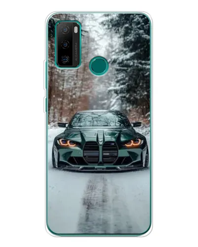 Чохол для Ulefone Note 10P з картинкою «BMW у зимовому лісі» Чохол для Ulefone Note 10P з картинкою «BMW у зимовому лісі»