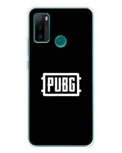 Чехол для Ulefone Note 10P с картинкой «Лого BMW — металлический блеск»