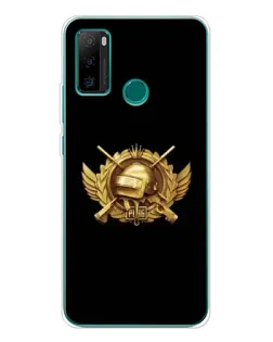Чехол для Ulefone Note 10P с картинкой «PUBG — оранжевый градиент»