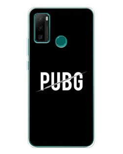 Чехол для Ulefone Note 10P с картинкой «PUBG — белый логотип»