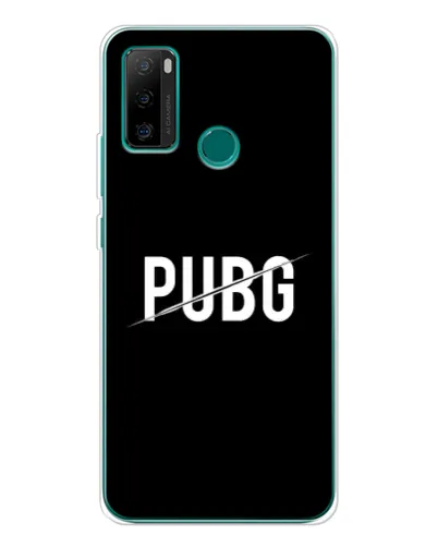 Чехол для Ulefone Note 10P с картинкой «PUBG — белый логотип» Чехол для Ulefone Note 10P с картинкой «PUBG — белый логотип»