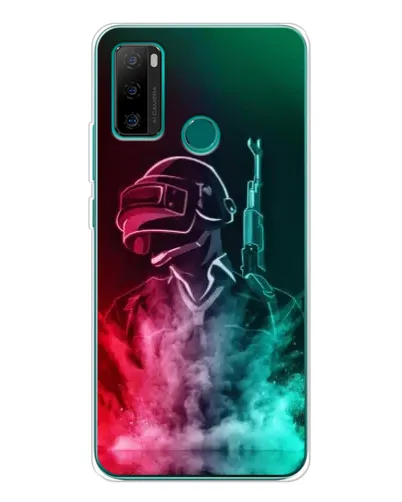 Чехол для Ulefone Note 10P с картинкой «PUBG — огненный воин» Чехол для Ulefone Note 10P с картинкой «PUBG — огненный воин»