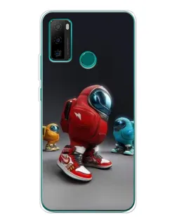 Чехол для Ulefone Note 10P с картинкой «Among Us — 3D стиль»