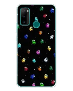 Чехол для Ulefone Note 10P с картинкой «Экипаж Among Us»