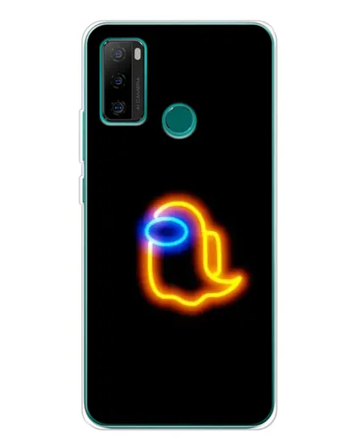 Чехол для Ulefone Note 10P с картинкой «Among Us неоновое сияние» Чехол для Ulefone Note 10P с картинкой «Among Us неоновое сияние»