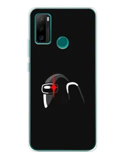 Чехол для Ulefone Note 10P с картинкой «Among Us шлем»