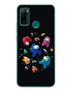 Чехол для Ulefone Note 10P с картинкой «Among Us космос»
