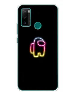 Чехол для Ulefone Note 10P с картинкой «Among Us градиент»